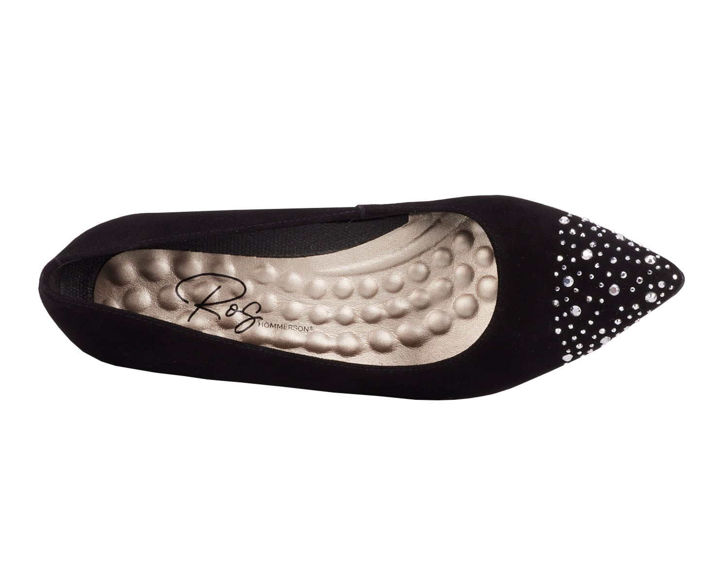 Ros Hommerson SADEE Black Suede Leather