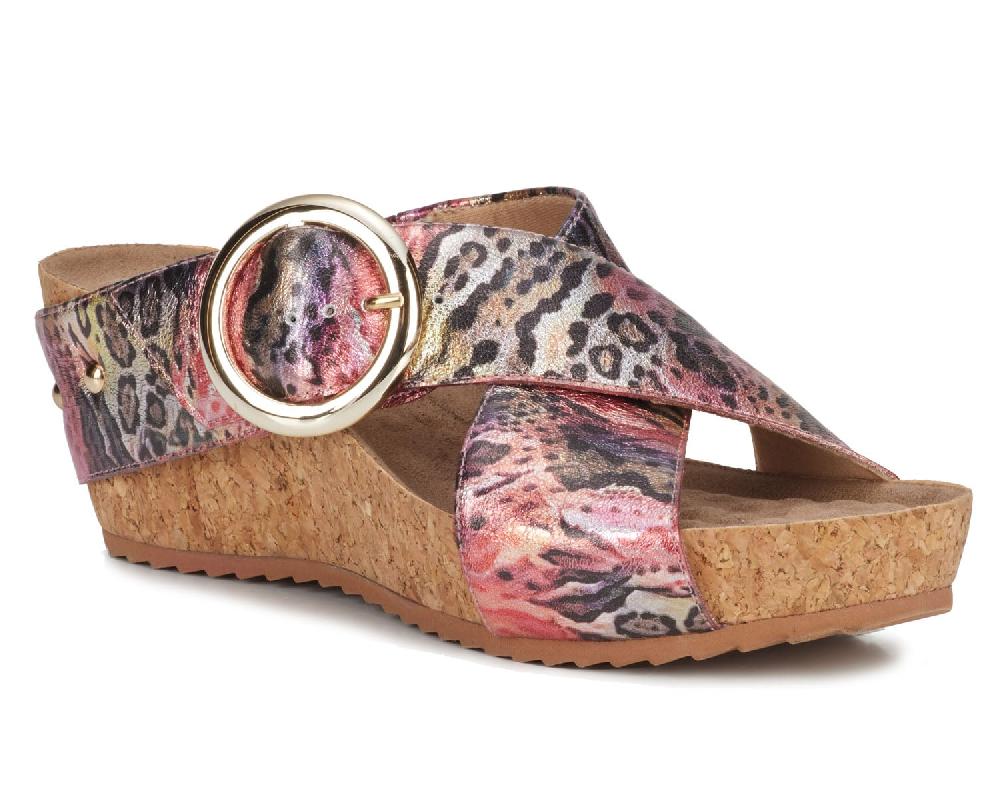 ros hommerson TABITHA II Pink Multi Leather