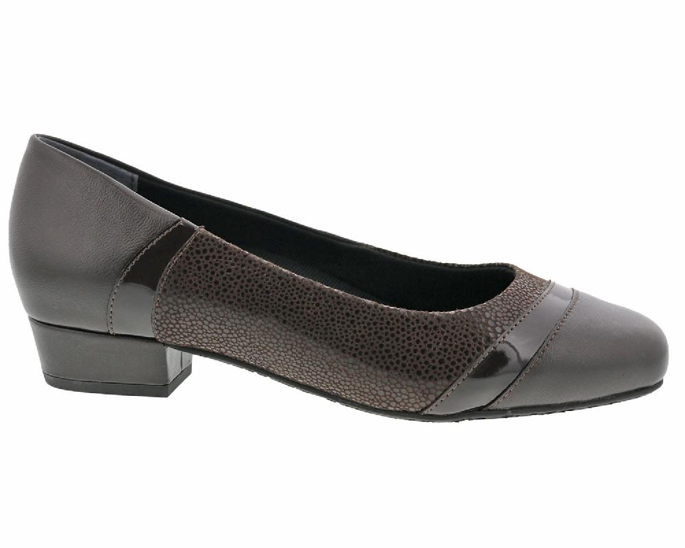 Ros Hommerson TANGO Brown Lizard Print Leather