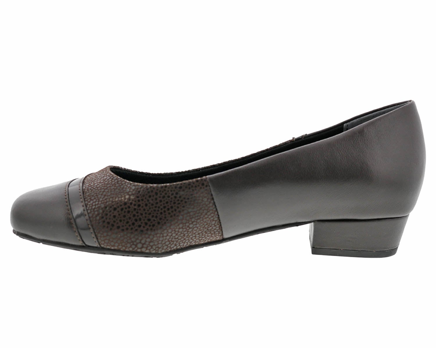 Ros Hommerson TANGO Brown Lizard Print Leather