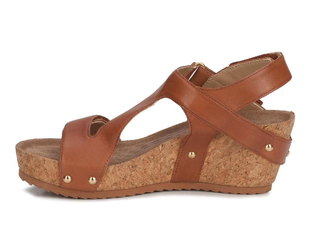 Ros Hommerson TRACI Luggage Tan Leather