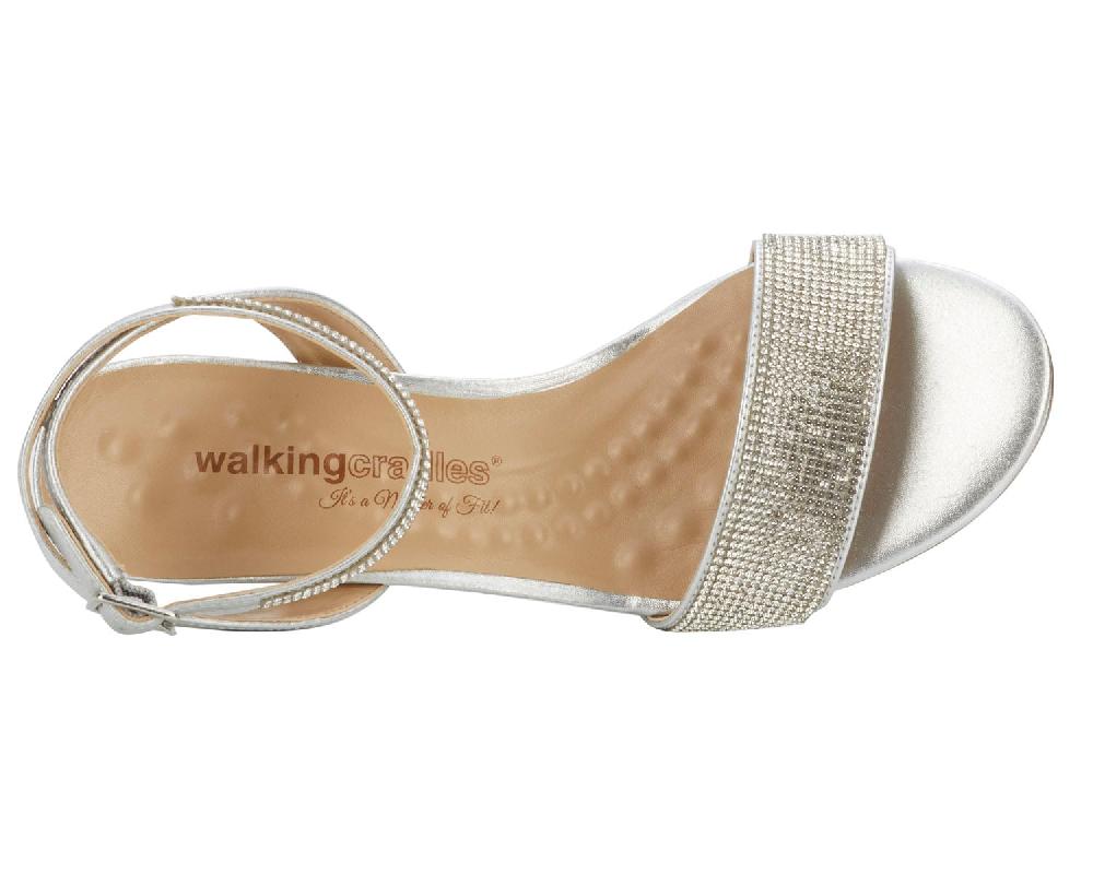 Ros Hommerson WC LESLIE Bright Silver Metallic