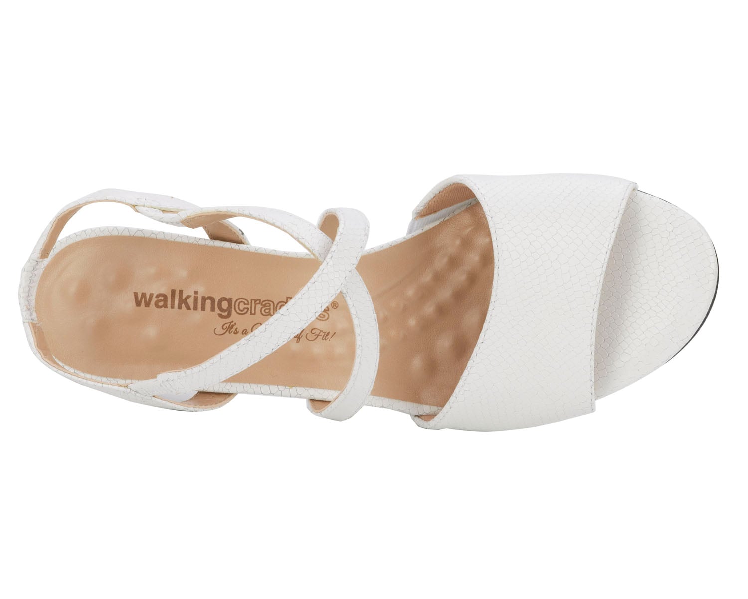 Ros Hommerson WC LIZA White Snake Print Leather