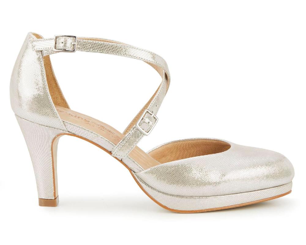 Ros Hommerson WC PAMMY Silver Glitter Leather