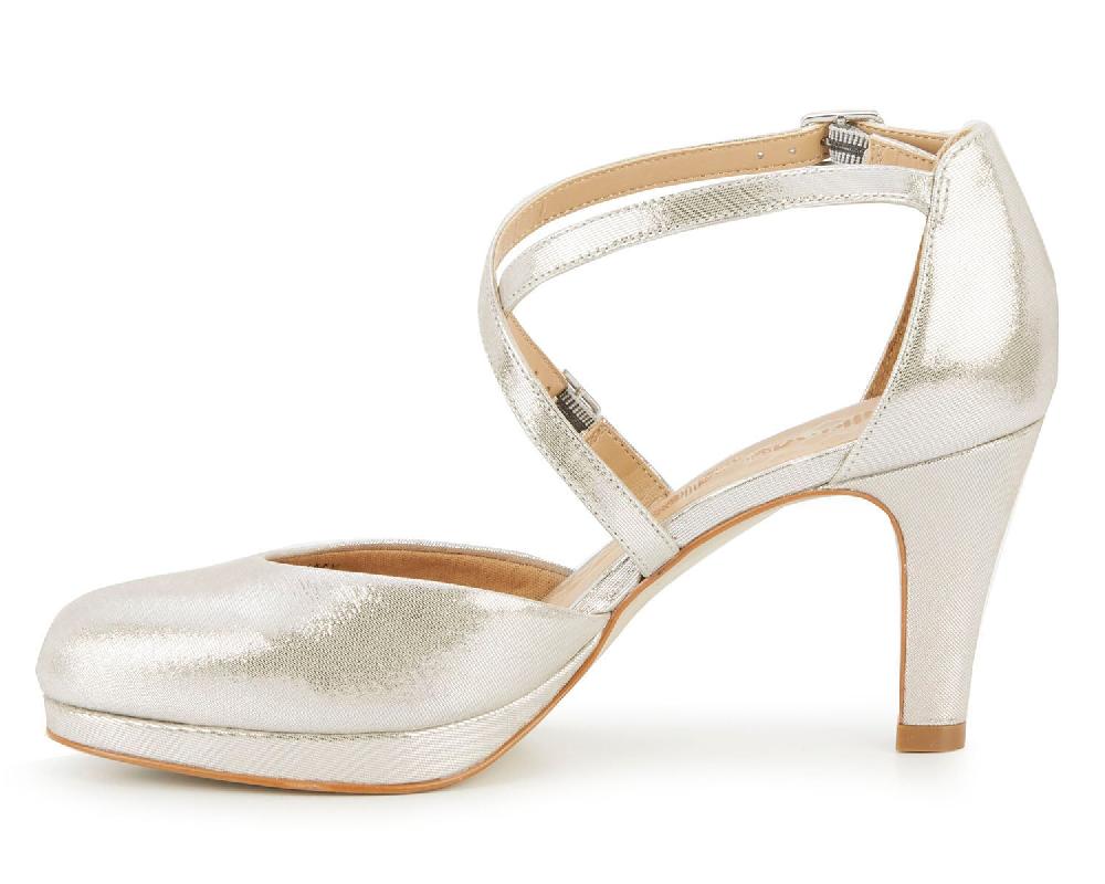 Ros Hommerson WC PAMMY Silver Glitter Leather