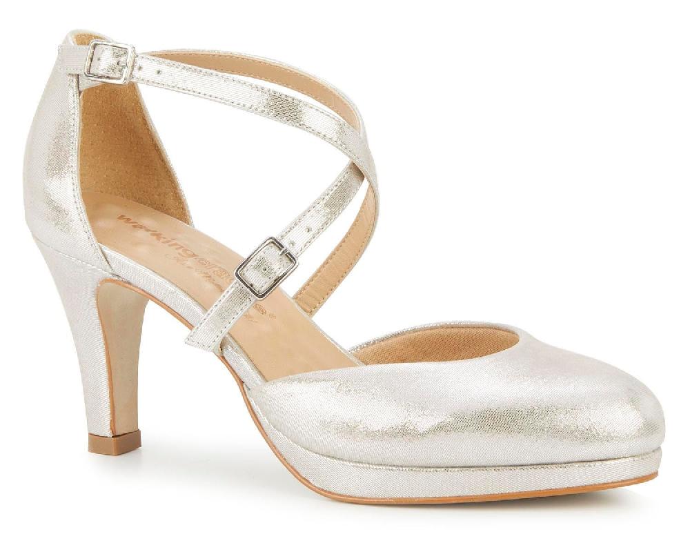 ros hommerson WC PAMMY Silver Glitter Leather