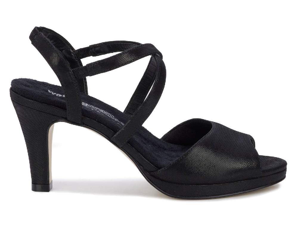 Ros Hommerson WC PORSHA Black Glitter Leather