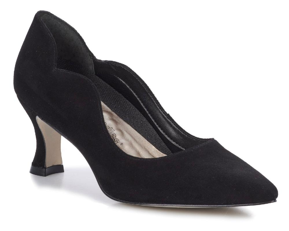 ros hommerson WC SELENA Black Suede/Black Patent