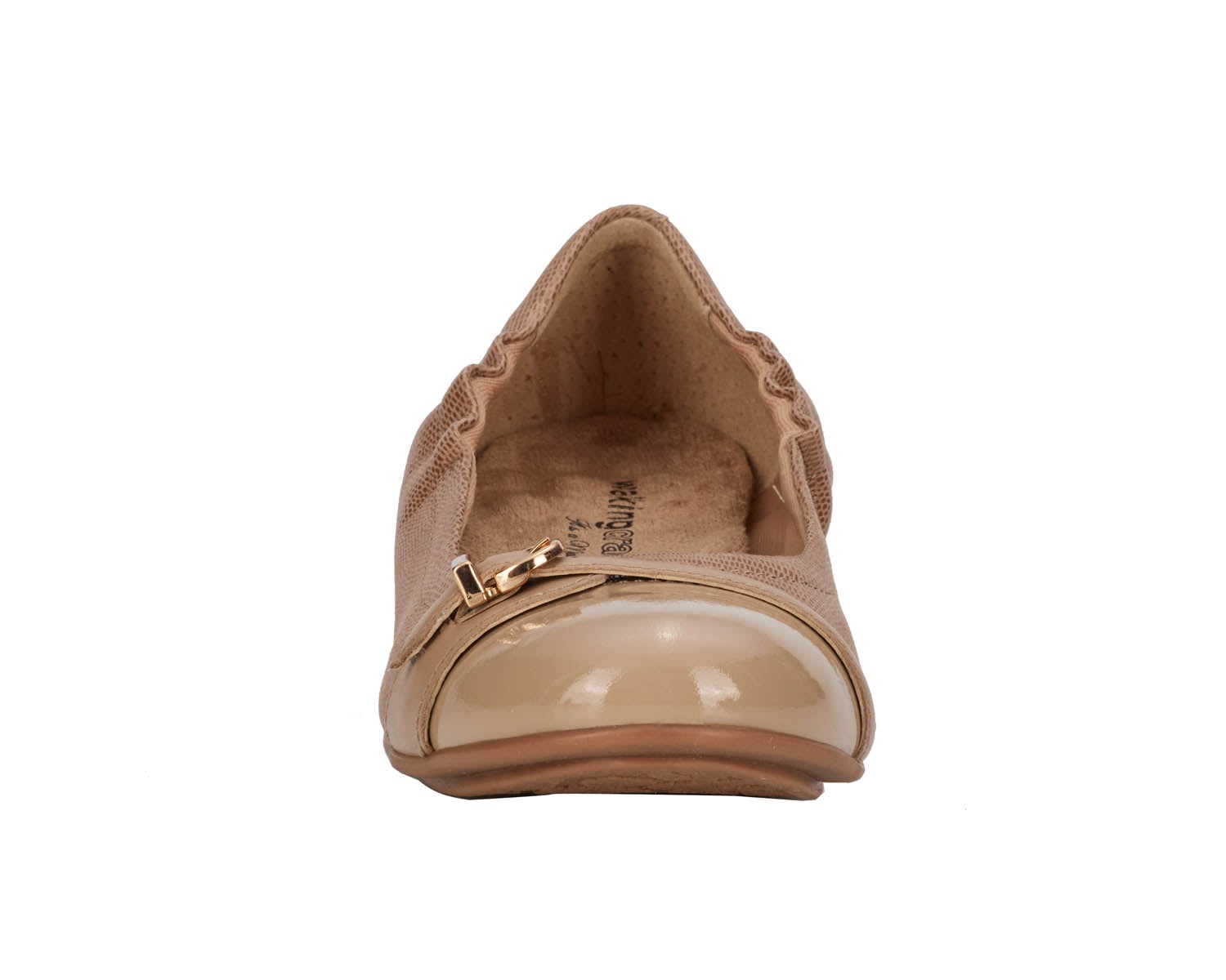 Ros Hommerson WC TRISTA Taupe Patent Lizard