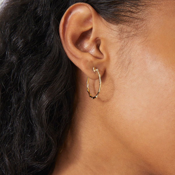 Rosa De La Cruz BAMBOO HOOPS