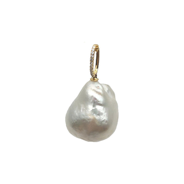rosa de la cruz BAROQUE PEARL PENDANT