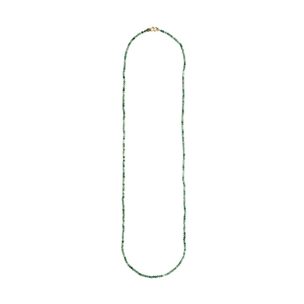 rosa de la cruz BEADS GEM NECKLACE