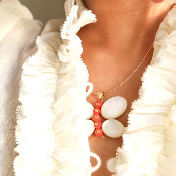 Rosa De La Cruz BUTTERFLY PENDANT