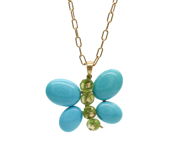 Rosa De La Cruz BUTTERFLY PENDANT