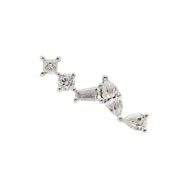 rosa de la cruz CASCADE EARRING 'B'