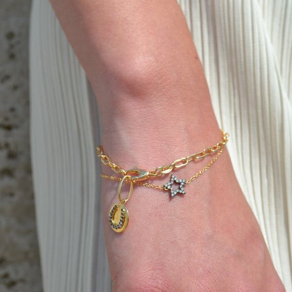 Rosa De La Cruz CLASSIC CHUNKY CHAIN BRACELET