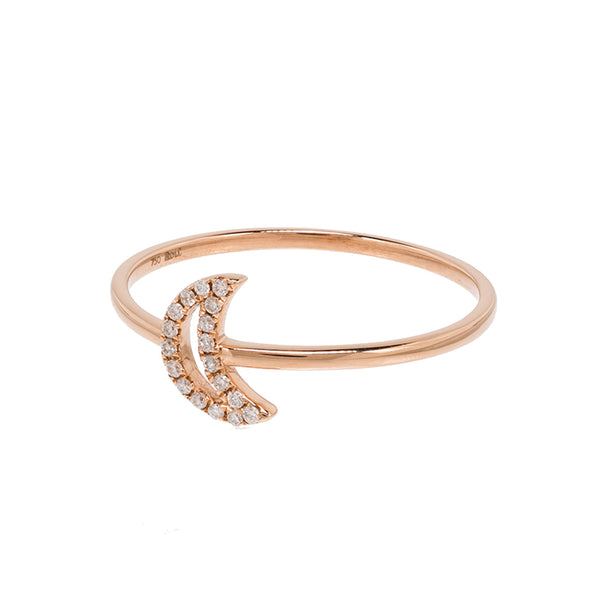 rosa de la cruz CRESCENT RING
