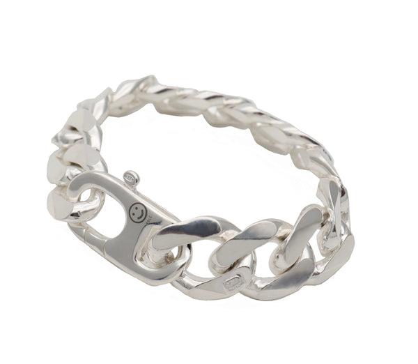 rosa de la cruz CURB CHAIN BRACELET