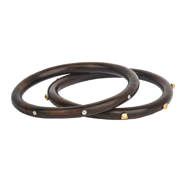 rosa de la cruz EBONY BANGLE