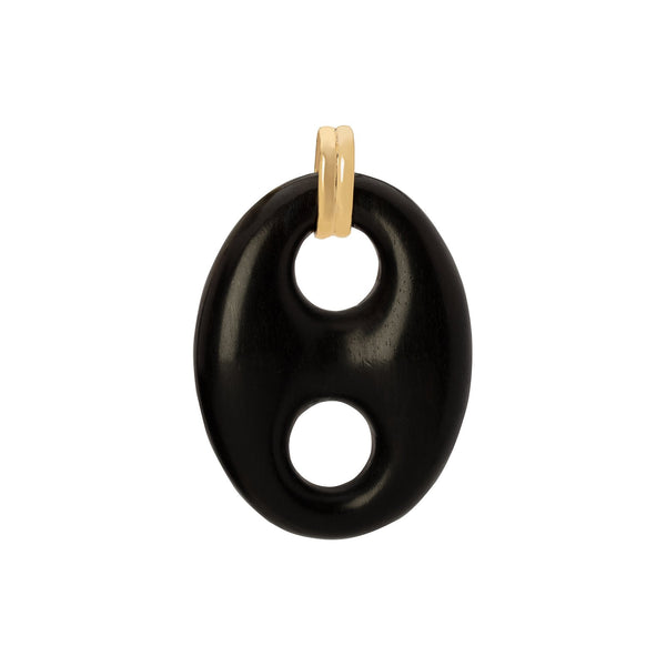 rosa de la cruz EBONY MARINER LINK PENDANT