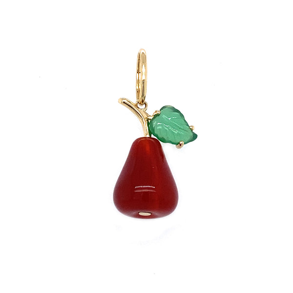 Rosa De La Cruz FRUIT CHARM PENDANT - PEAR