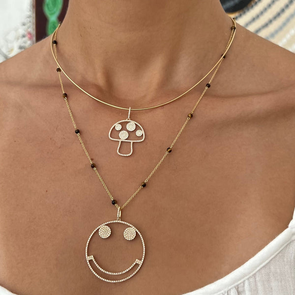 Rosa De La Cruz GEM DOT NECKLACE