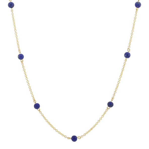 rosa de la cruz GEM DOT NECKLACE