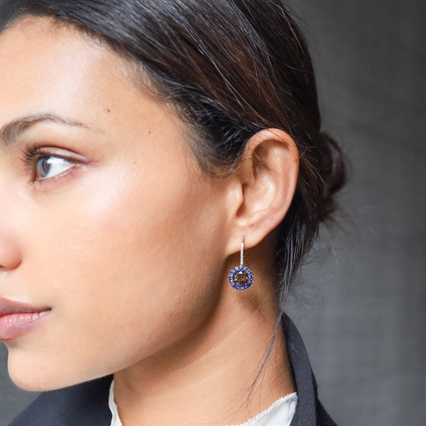 Rosa De La Cruz GEM EARRINGS