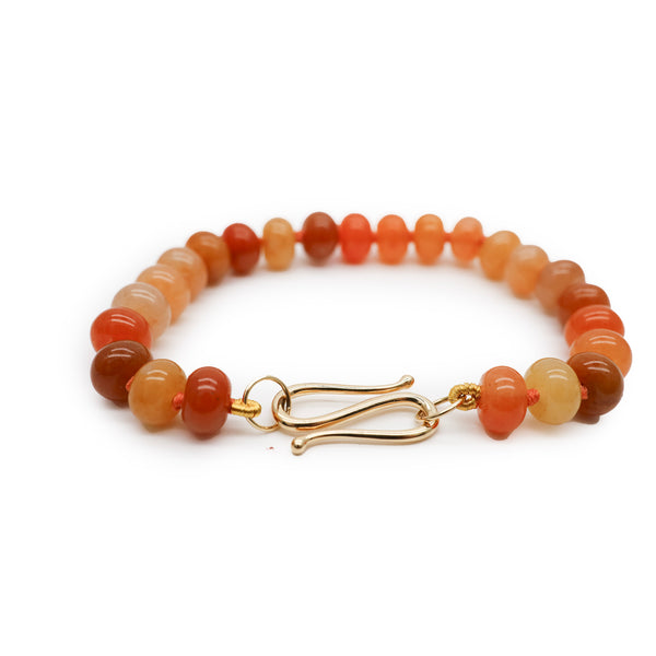 Rosa De La Cruz GEM RONDELLE BEADS BRACELET