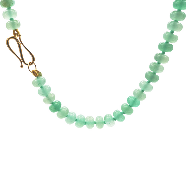 Rosa De La Cruz GEM RONDELLE BEADS NECKLACE