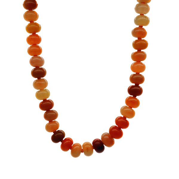 rosa de la cruz GEM RONDELLE BEADS NECKLACE