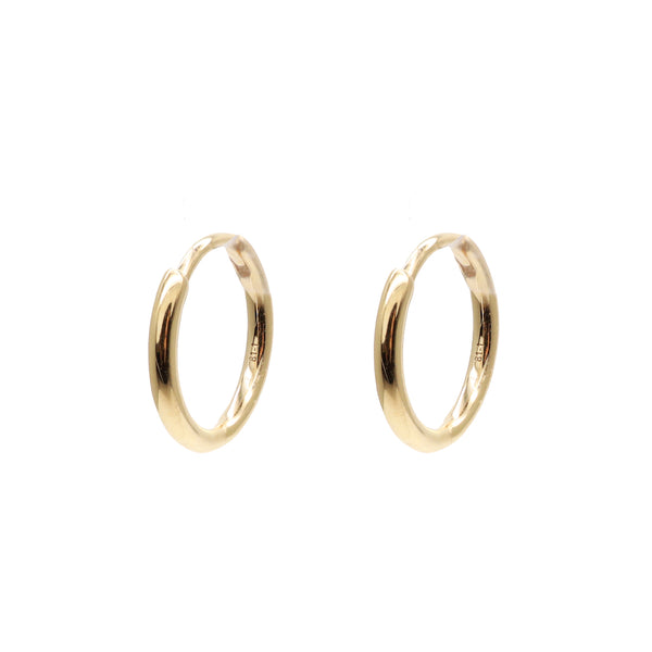 rosa de la cruz GOLD MINI HOOPS