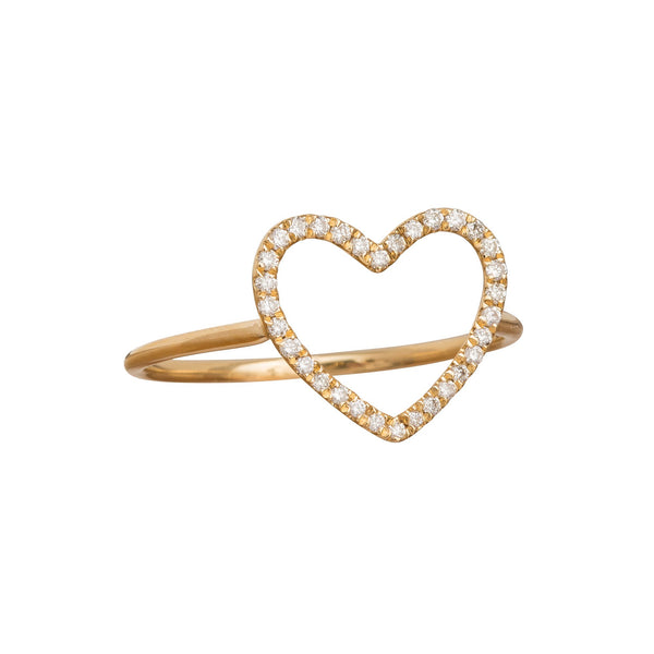 Rosa De La Cruz HEART RING