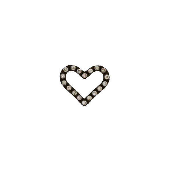 rosa de la cruz HEART STUD