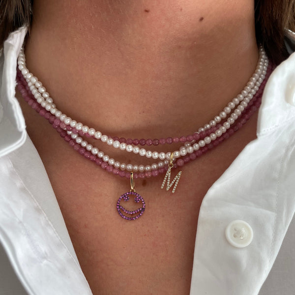 Rosa De La Cruz INITIAL PENDANT - 10MM