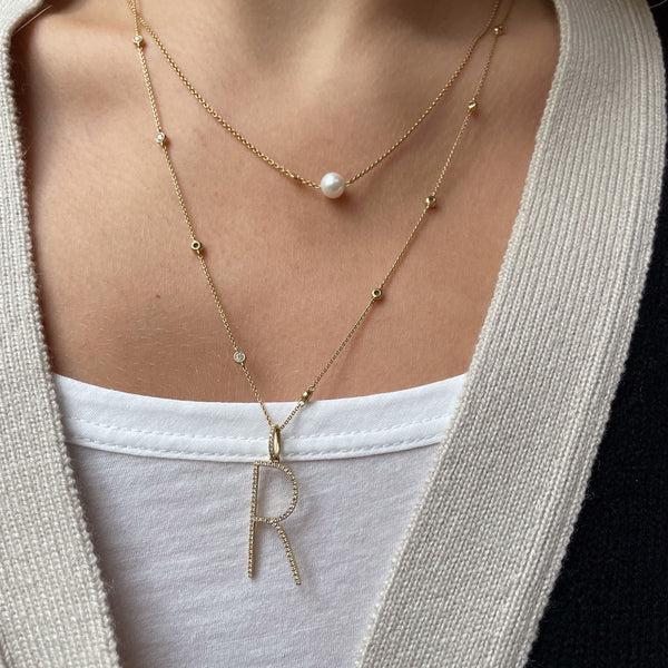 Rosa De La Cruz INITIAL PENDANT - 25MM