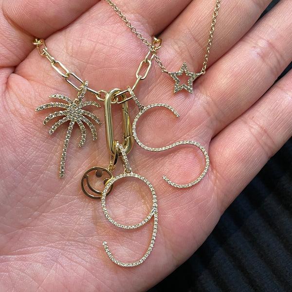 Rosa De La Cruz INITIAL PENDANT - 25MM