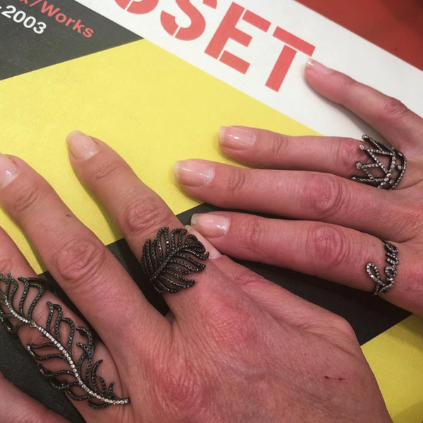 Rosa De La Cruz LARGE CROWN RING