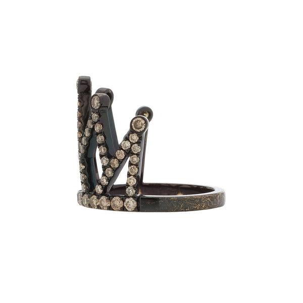 Rosa De La Cruz LARGE CROWN RING
