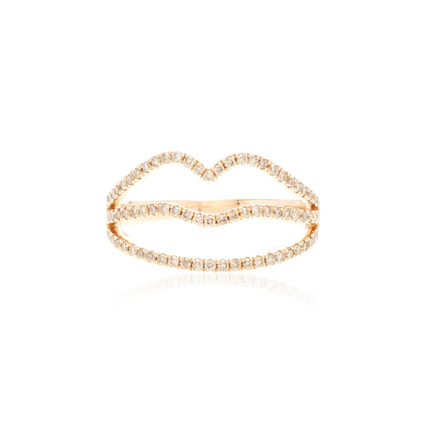 rosa de la cruz LIPS RING