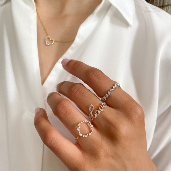 Rosa De La Cruz LOVE RING