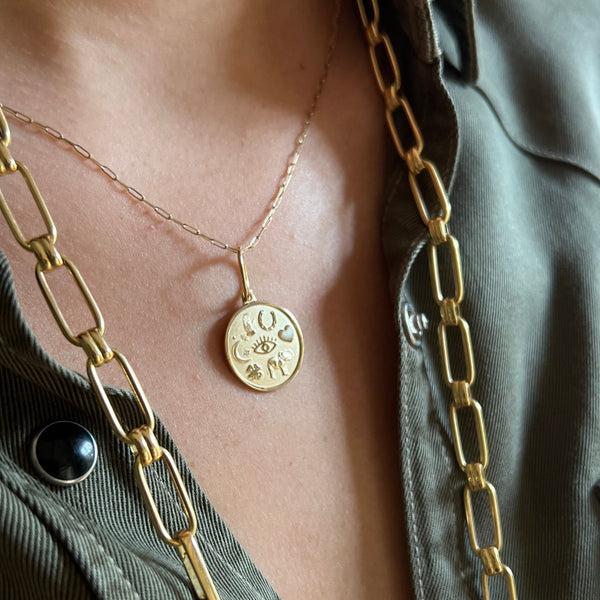 Rosa De La Cruz LUCKY CHARM PENDANT