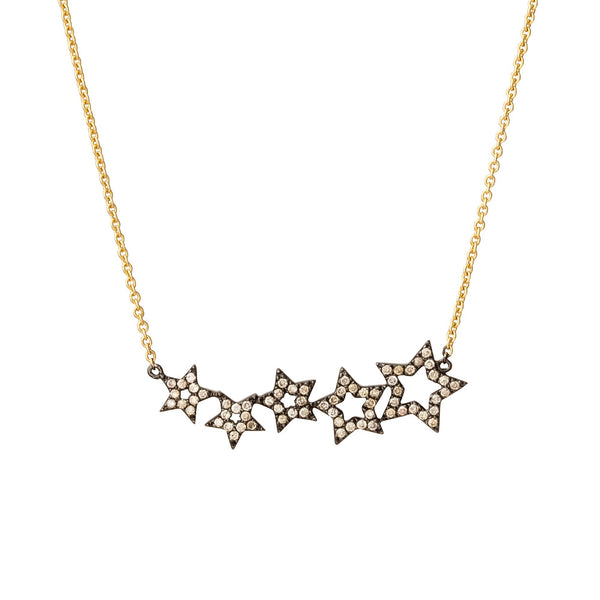 rosa de la cruz MULTISTAR NECKLACE