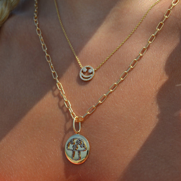 Rosa De La Cruz MUSHROOM MEDALLION