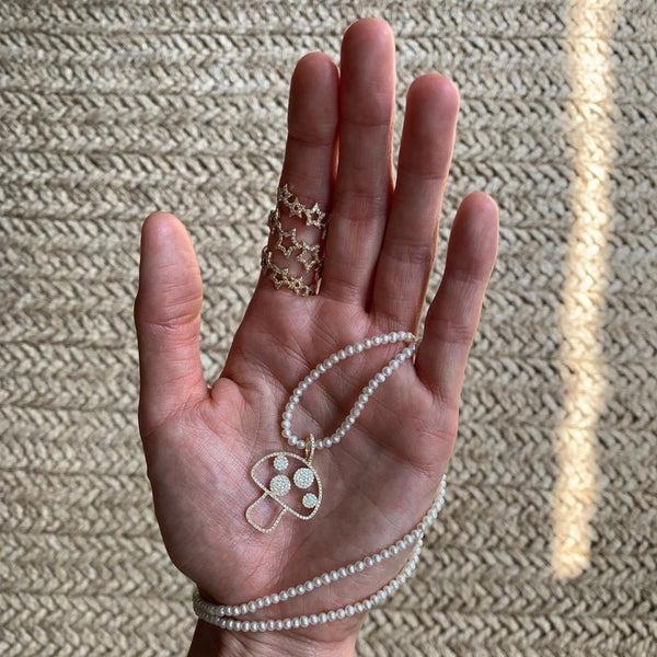 Rosa De La Cruz MUSHROOM PENDANT
