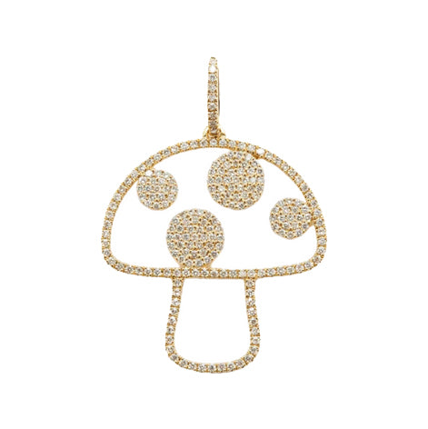 rosa de la cruz MUSHROOM PENDANT