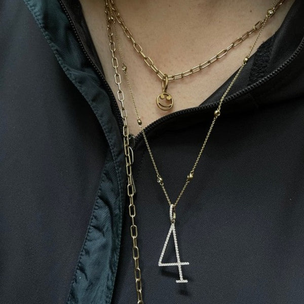 Rosa De La Cruz NUMBER PENDANT - 25MM