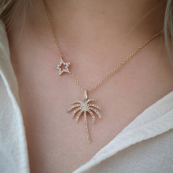 Rosa De La Cruz PALM PENDANT