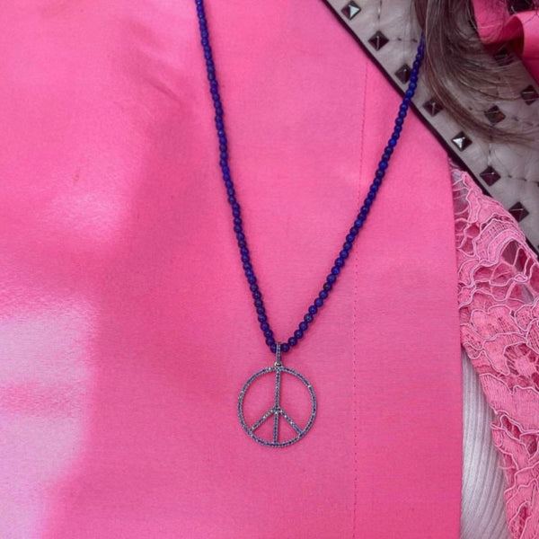 Rosa De La Cruz PEACE PENDANT - 15MM