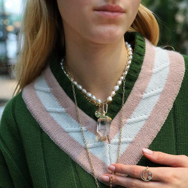 Rosa De La Cruz PEARLS - 42CM